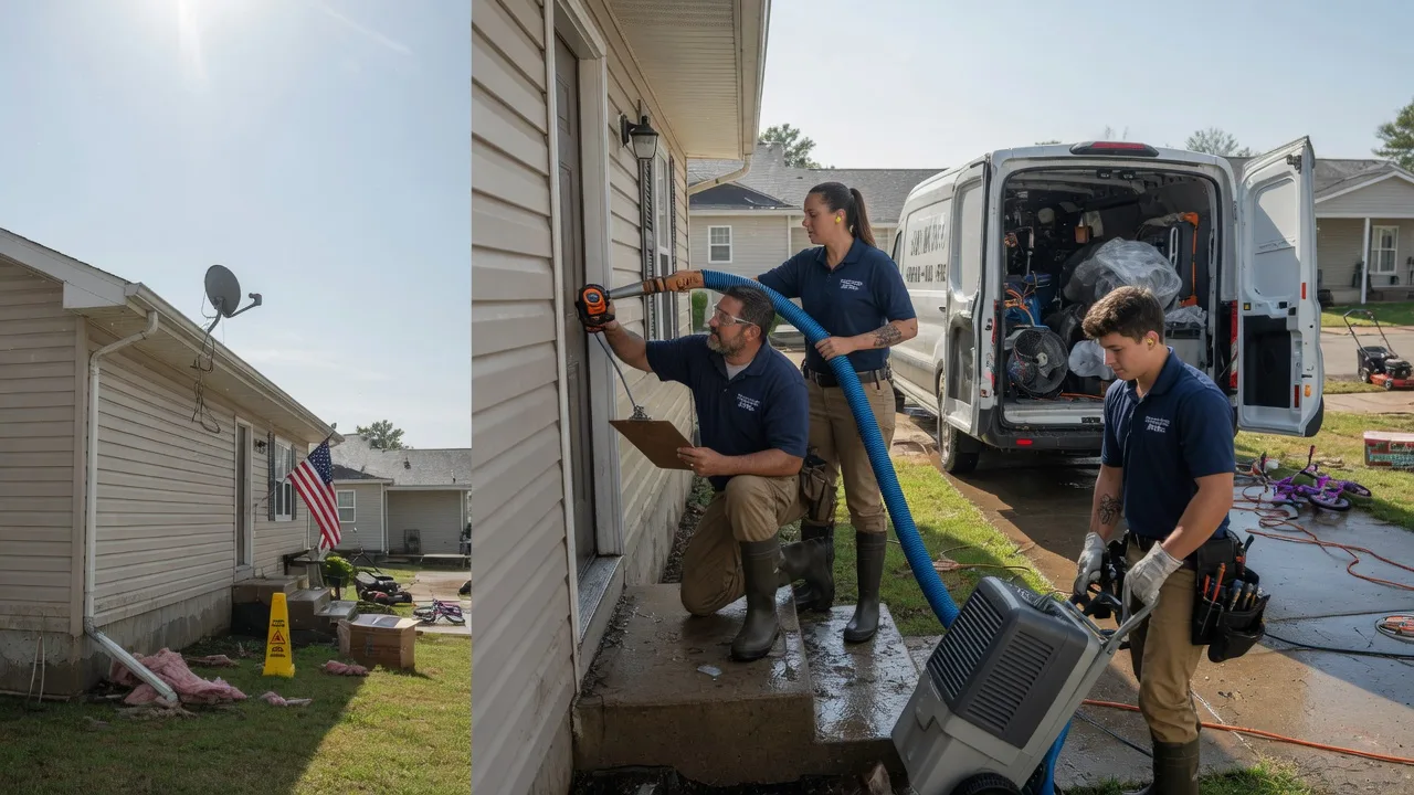 Ceiling Water Damage Restoration in Charmco, WV near me